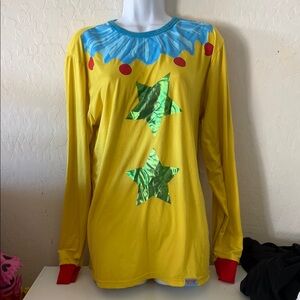 Colorful Clown Costume Top